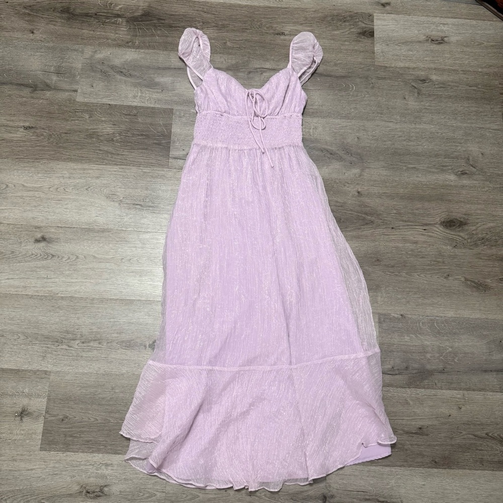 Lilac Maxi Dress Size Small
